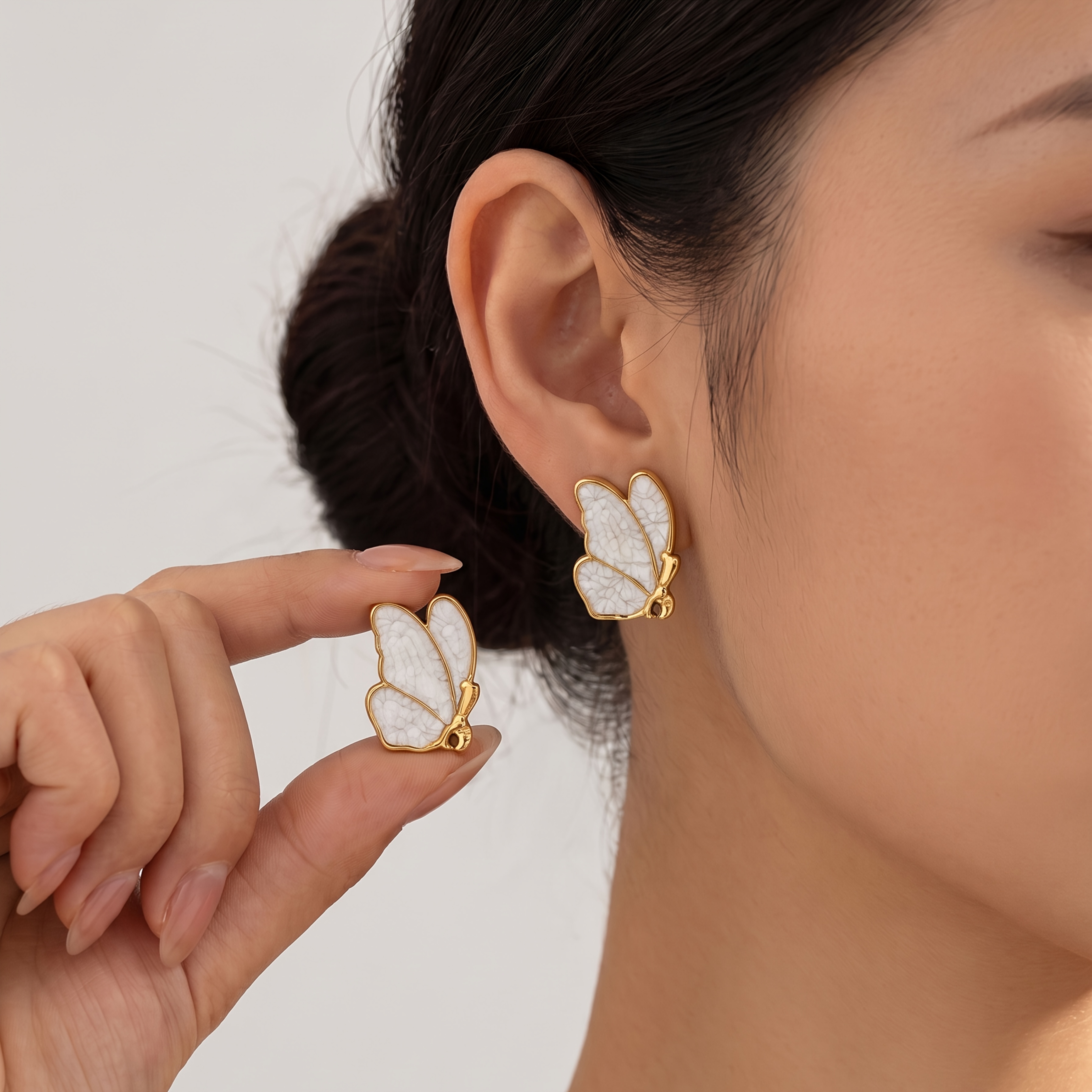 1/3/5 Pairs Women's Gold-Plated Earring Set, Elegant Designs