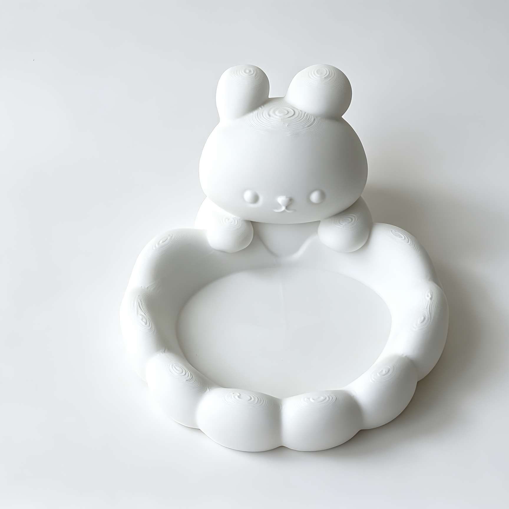 TEMU Cute Rabbit Tray, Entryway Key Storage Dish, Desktop Ornament For Small Jewelry And Additions, Decor Gift, Jewelry Trays