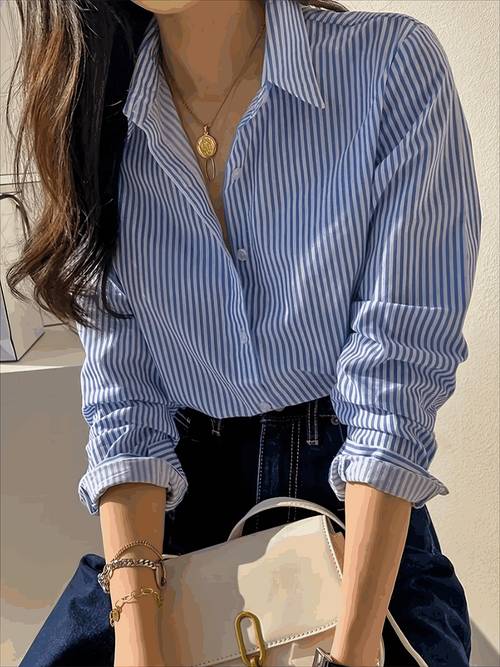 womens casual long sleeve shirt