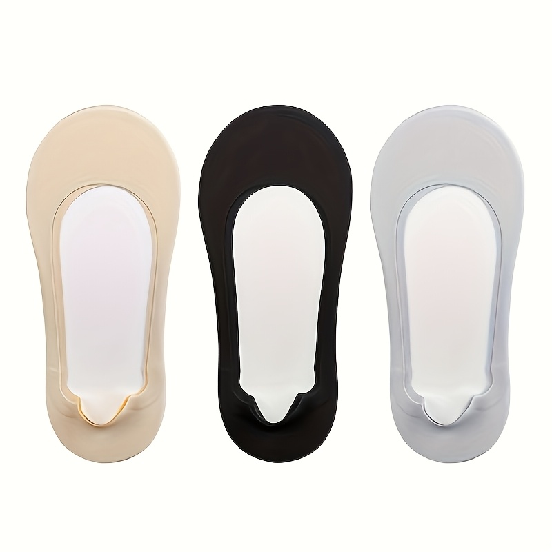 E-shop 3 Paar kugelförmige Frühlings- Sommer-Fußpolster für Schuhe Socken, mit 3D-Gewölbestütze, atmungsaktiv bequem sowie rutschfest mit Silikon,