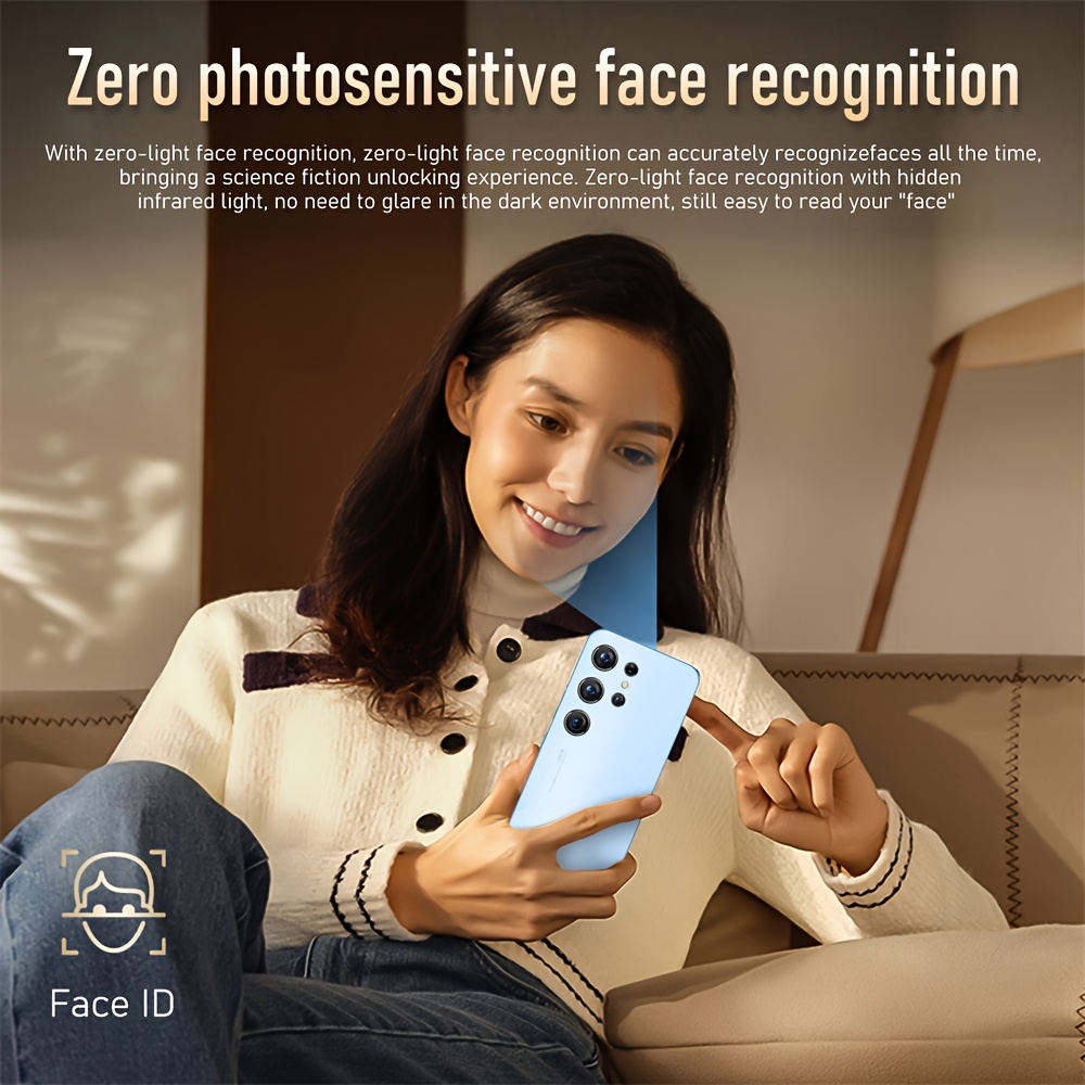 S23 Super Phone with 2+16GB, 6.5-Inch HD Display, 5MP + 8MP Camera, 3800Mah Large Battery, Dual SIM Dual Standby with TF Card, Compatible with Android 8.1, Suitable for Daily Work And Holiday Gifts.