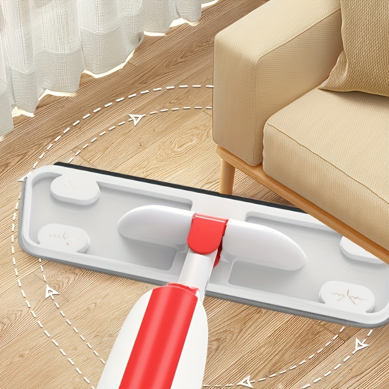 1set household spray mop rotating flat spray mop dry and wet dual use mop lazy mop creative water spray mop suitable for living room bathroom kitchen cleaning cleaning supplies cleaning tool details 4