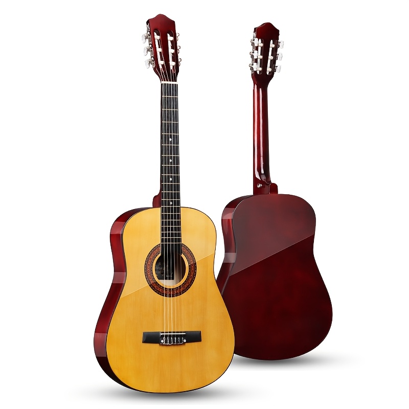 38-Inch Acoustic Wooden Classical Guitar - Ideal for Young... product image 11