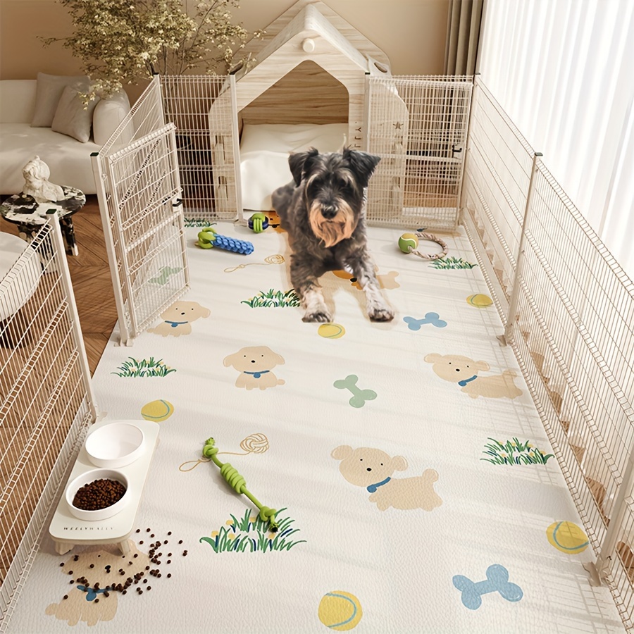 

Waterproof & Stain-resistant Pet Mat For Dogs And Cats - Easy Clean, Non-slip, Design, 47.2x62.9in