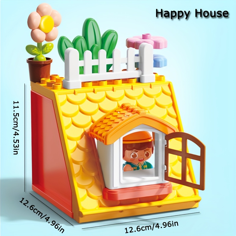 65pcs Happy Farm Big Size Blocks Set