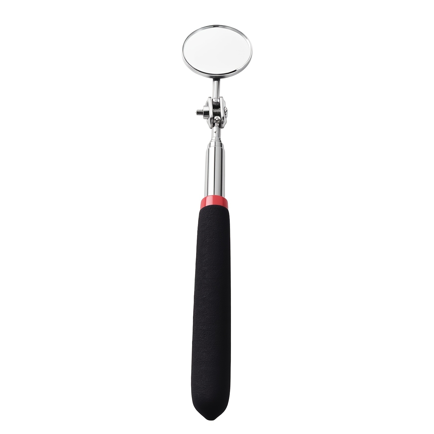 TEMU 1pc Universal Telescopic Inspection Mirror, 360-degree Rotating Flexible Mechanics Mirror, Telescoping Folding Mechanic Inspection Mirror, 360