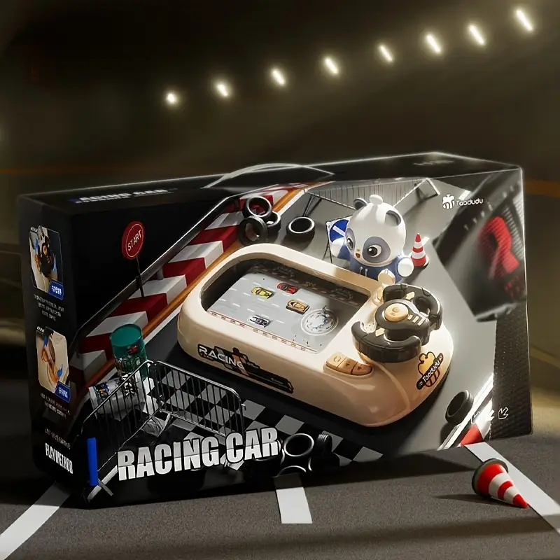 racing adventure car steering wheel toy for kids musical driving game interactive simulation toy details 4