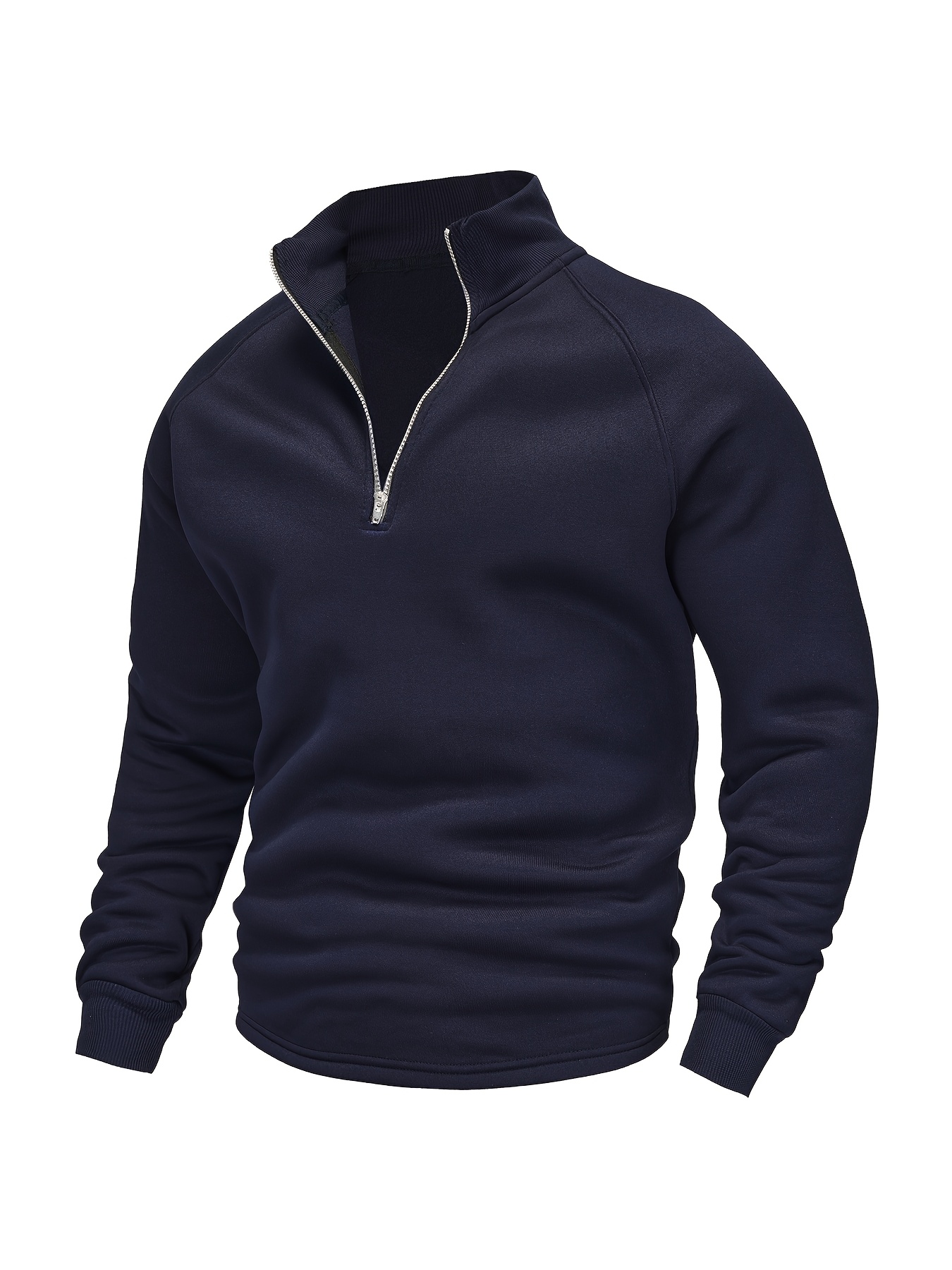 mens heavy duty full zip hooded sweatshirt thermal insulated