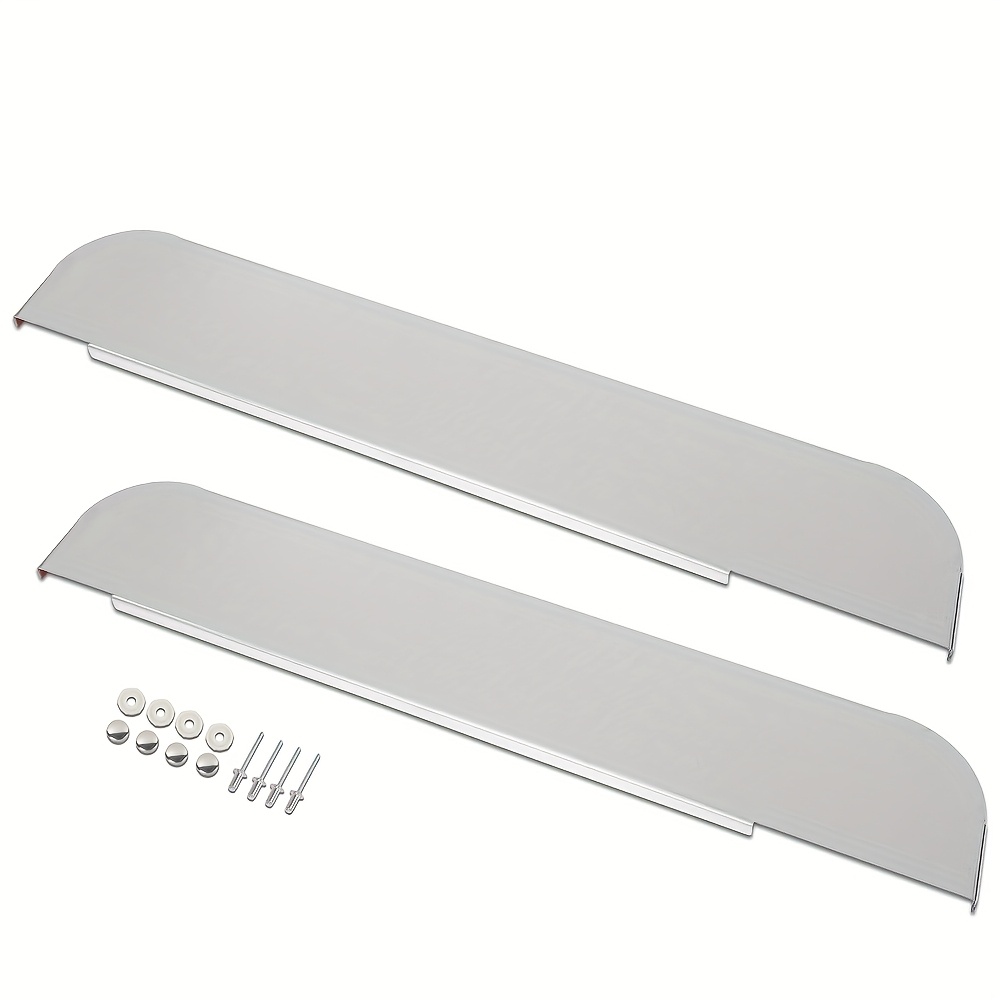 TEMU Trim For For For For For Trucks, Fits For Daylight For Non-daylight Doors 5" Drop Stainless Steel