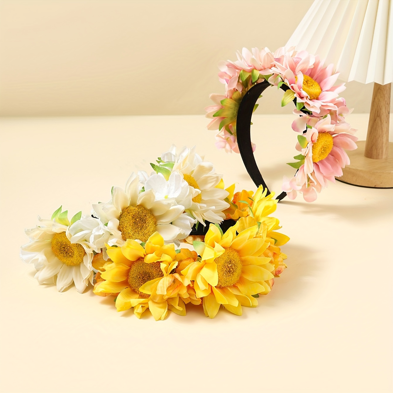 

1pc Elegant Sunflower Decorative Head Band Trendy Hair Hoop Stylish Hair Accessories For Women And Daily Use Wear