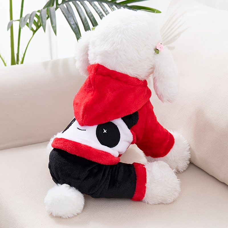 pet dog panda costume clothes season Temu Bahrain