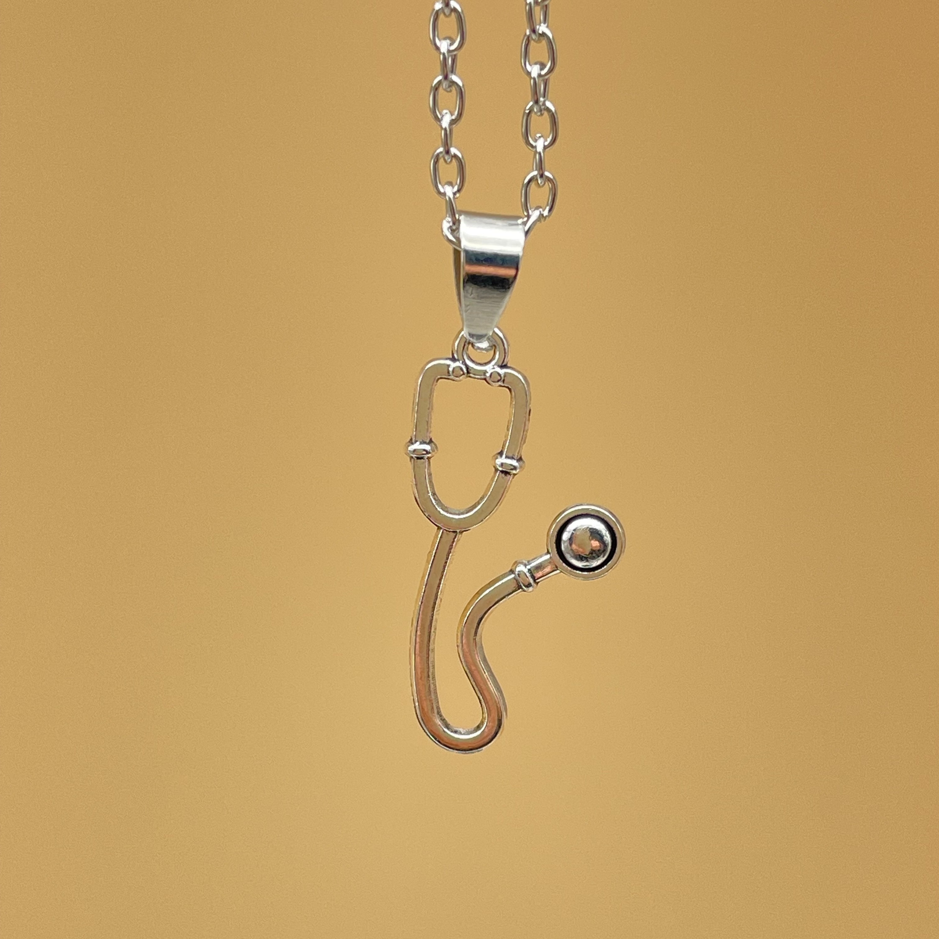 Stethoscope hot sale pendant necklace