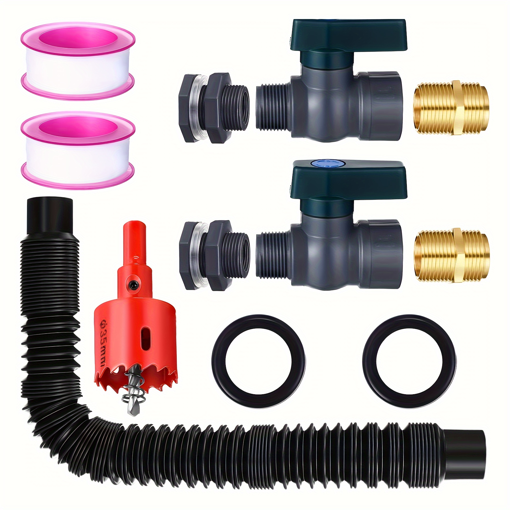 rain barrel faucet kit barrel pvc garden kit - {region_name}