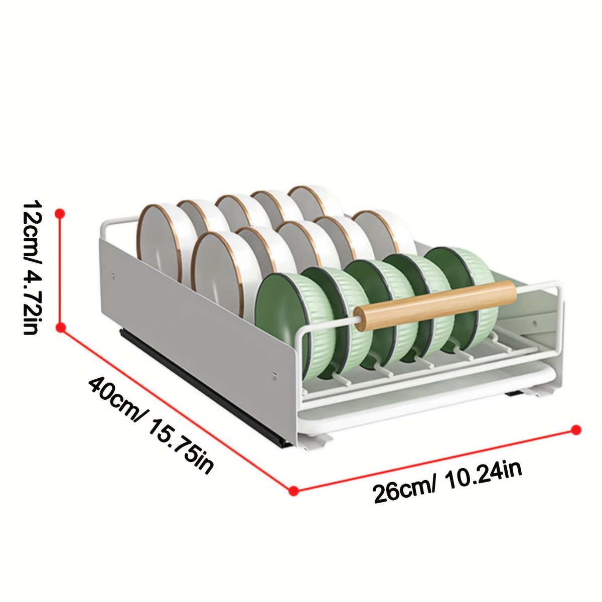 pull cabinet organizer heavy duty storage organization slide
