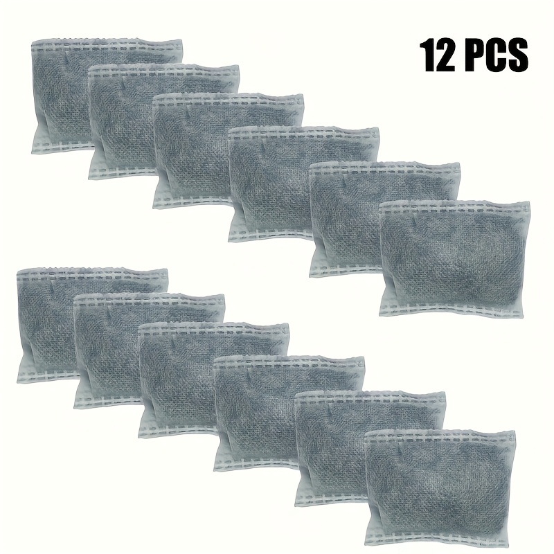 TEMU 12/26pcs Activated Carbon Pack, High Quality Activated Carbon, Fish Tank Filter Activated Carbon, Fish Tank Filter Media, Water Purification