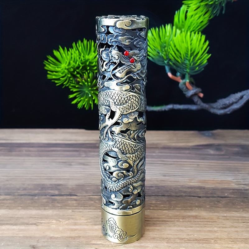 Image of 1 Incense Holder, Household Indoor Incense Holder Dragon And Phoenix Incense Holder Vintage Living Room Ornaments Incense Holder