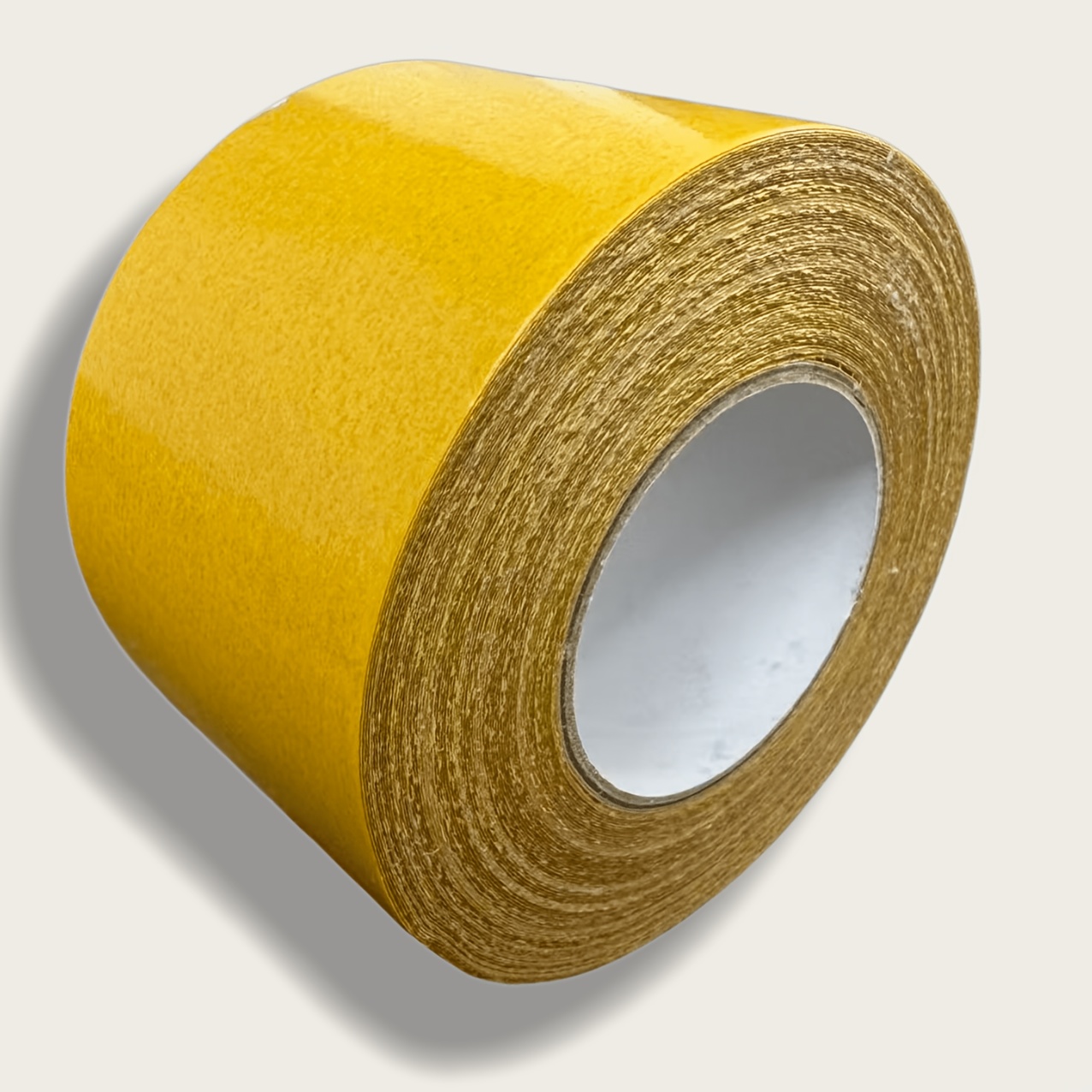 TEMU 1pc 5cm Wide*2000cm Long (1.99*787.4inch) Super Strong Double-sided Tape - Traceless, High With Fiberglass Mesh, Ideal For Fabric, Wood, Metal -