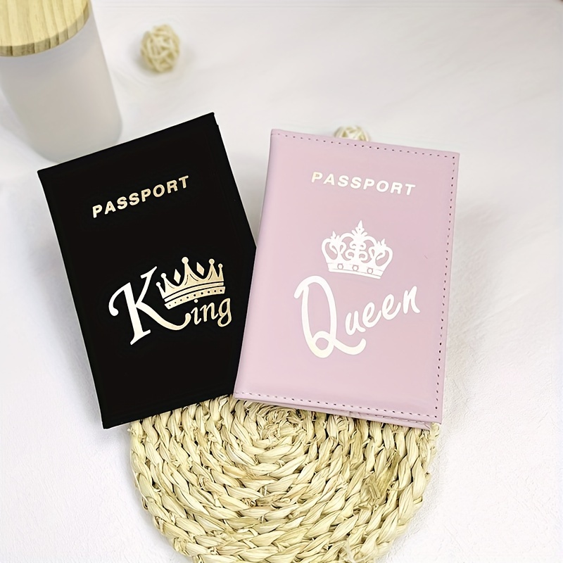 TEMU 2pcs, Passport Holder, Passport Wallet, Passport Cover For Couple's Honeymoon