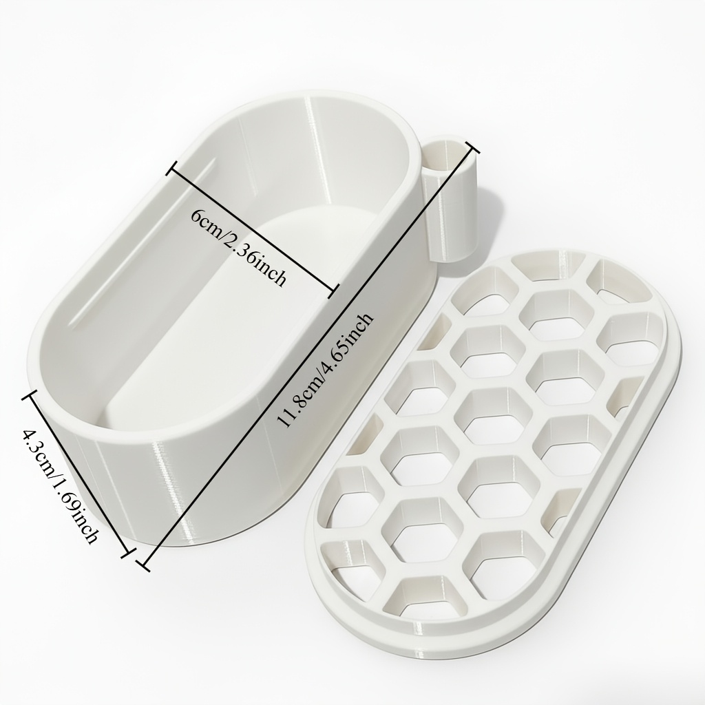 TEMU This 2pcs Set (base + Planting Grid) Is A Multifunctional Hydroponic Pot For Regrowing Scallions And Garlic. It Comes With A Scissor Support
