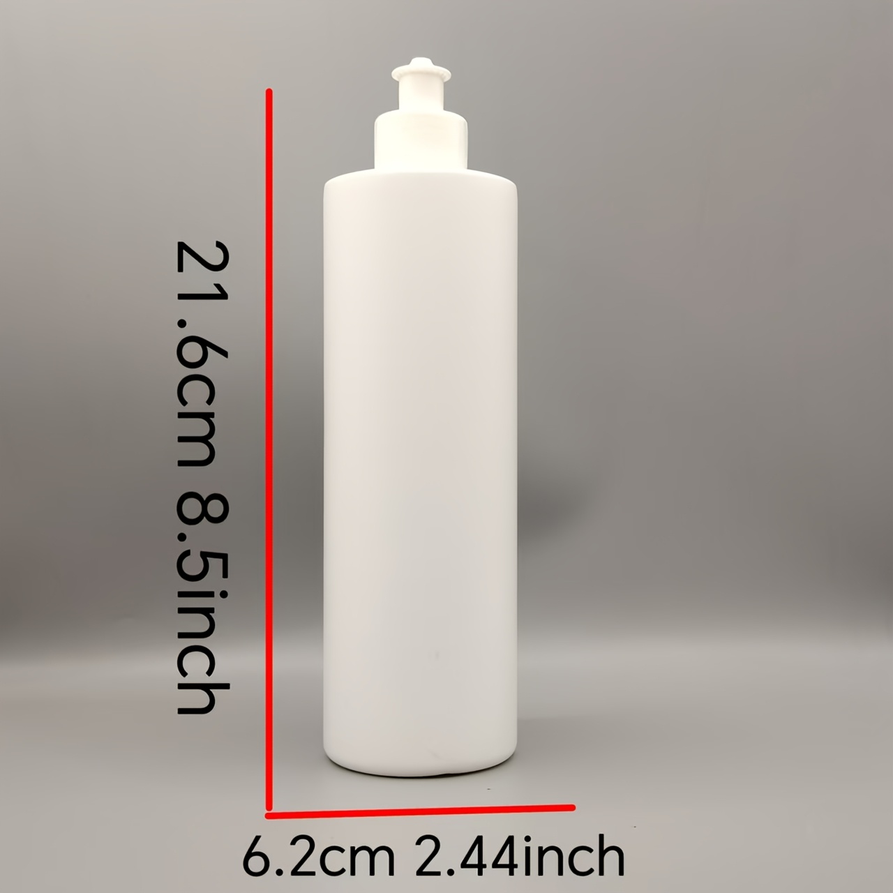 500ml Papildomas Suspaudžiamas Butelis su Sukamuoju Dangteliu, Patvarus Lengvas Dizainas Valymo Skysčiams, Puikiai Tinka Kalėdų Metu