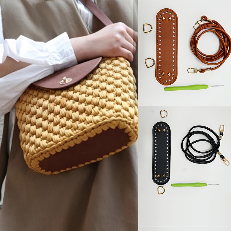 piezas juego bolsos punto hechos 18 cm Temu Ecuador