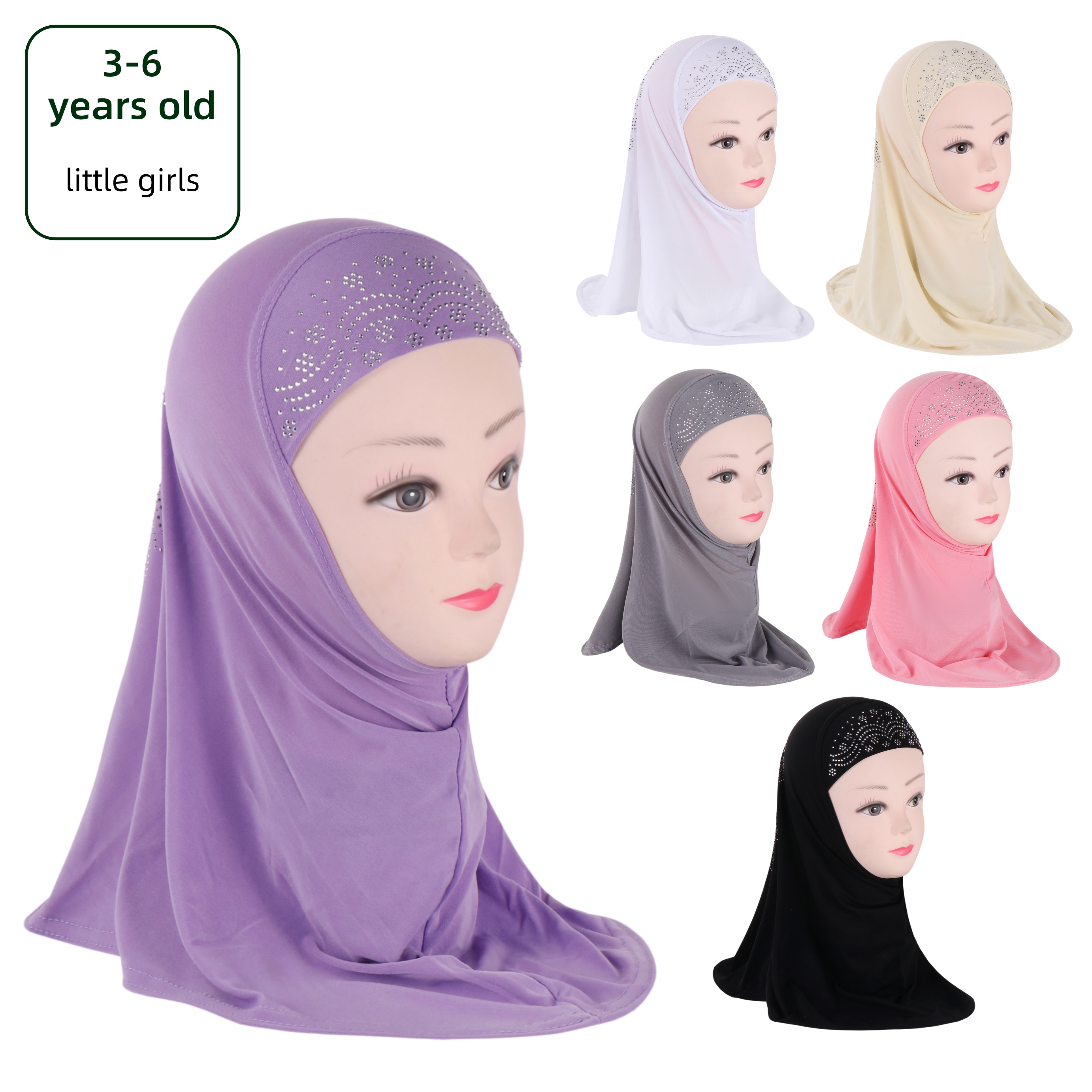 Burqa Scarf For Girls Black Hijab Modest Beauty Hijab Scarf Girls