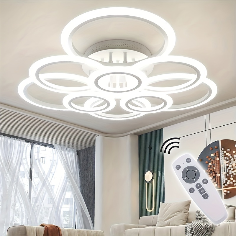 

Led Ceiling Light Dimmable 9 Ceiling Light 120w 10800lm, Ceiling Light For , , , , , Dining , , 2800-7000k