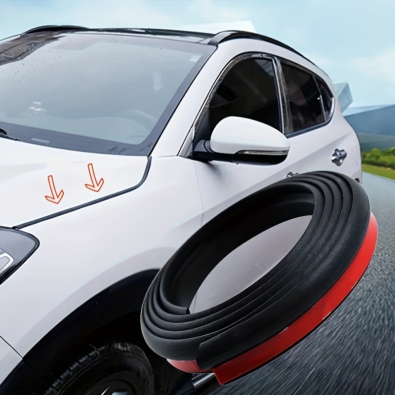 Guarnizione Protezione Portiere Auto - 5 Metri, Gomma Con Rinforzo Metallo, Bianca - Foto 5