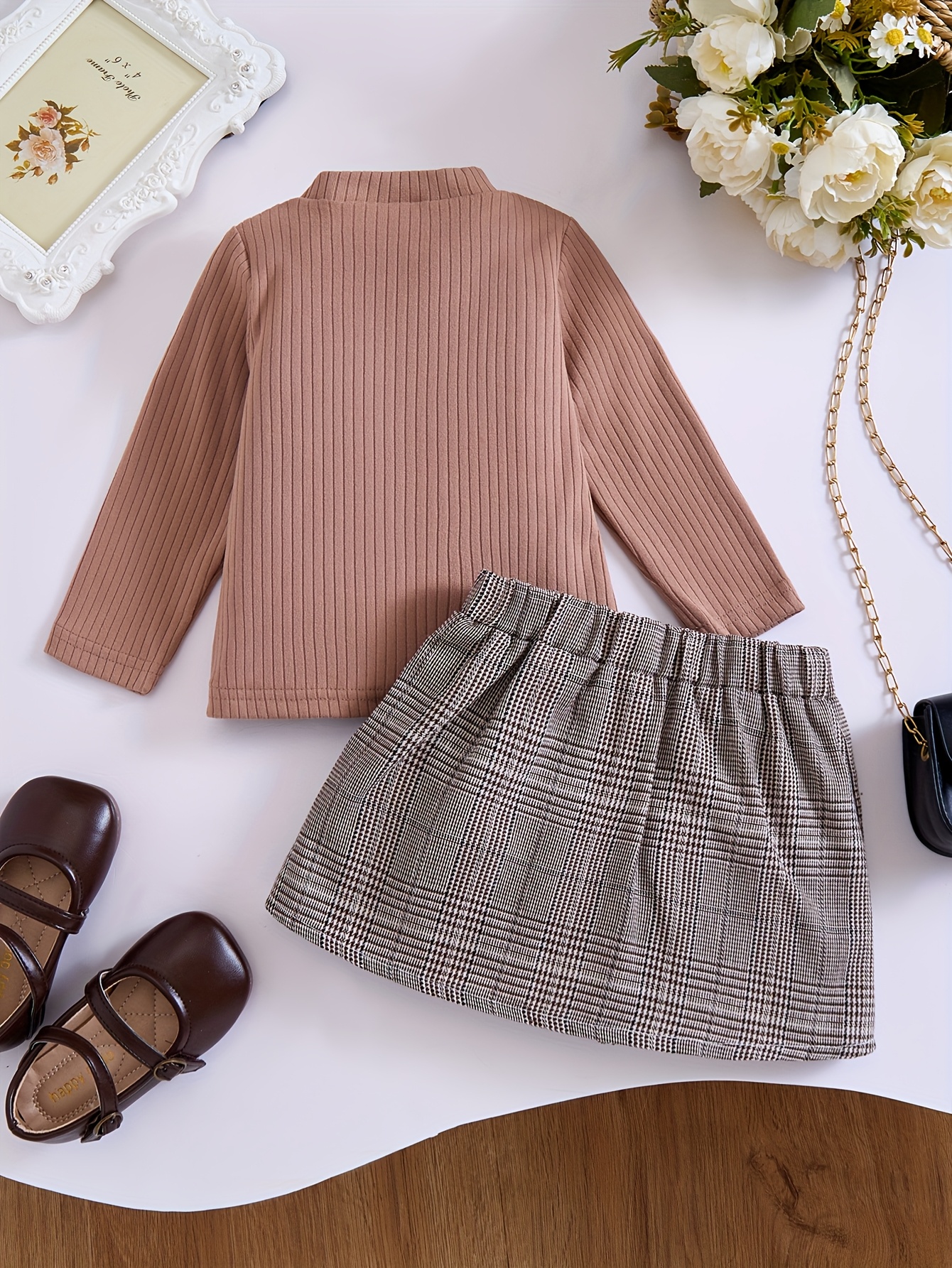 Faldas Conjuntos De Ropa Para NiÃ±as Modernos Falda De Piezas Para