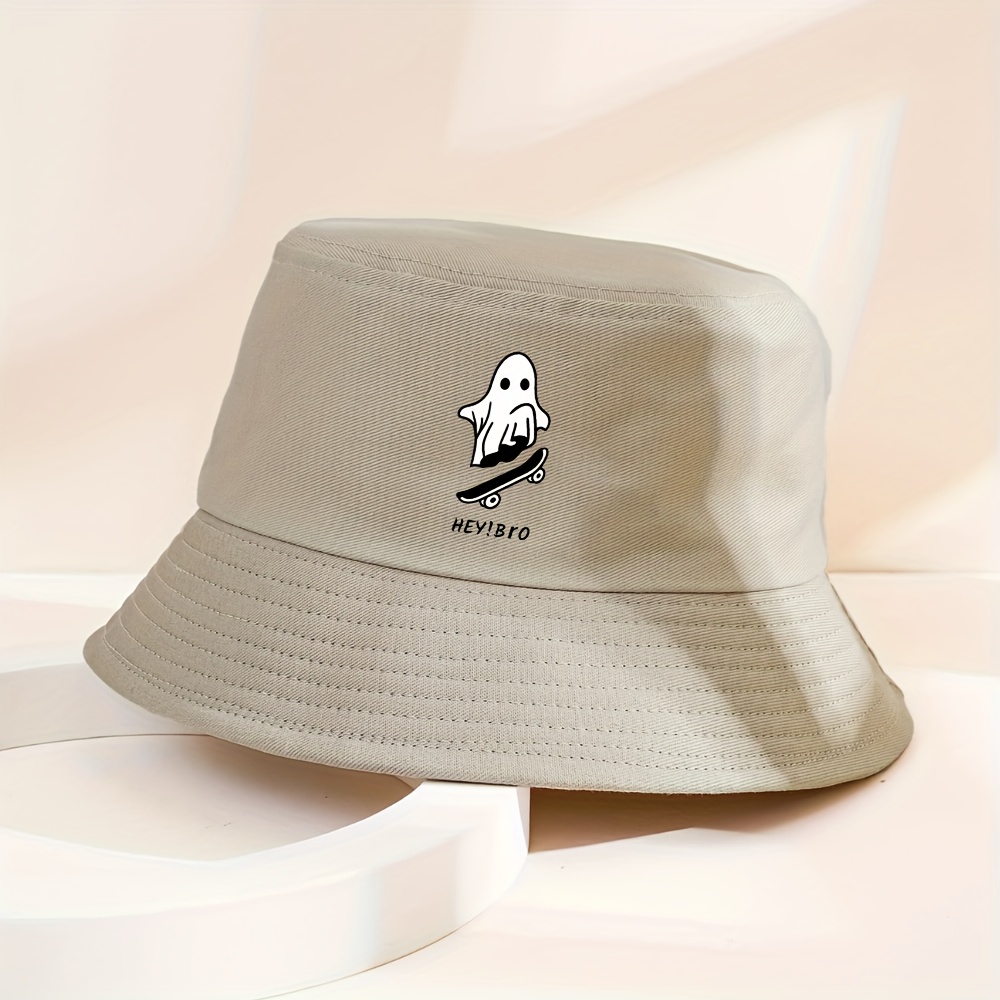 TEMU [men's Fisherman Hat] 1pc Men's Outdoor Fisherman Hat, Summer Travel Sun Hat, Fashionable Outdoor Versatile Bucket Hat, Unisex Hat