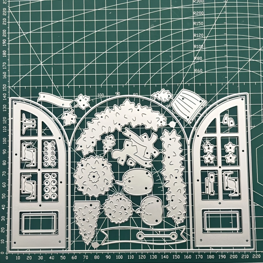 Image of New Arrival Door Decoration Metal Cutting Dies For Diy Scrapbooking Card Making Stencils Photo Albums