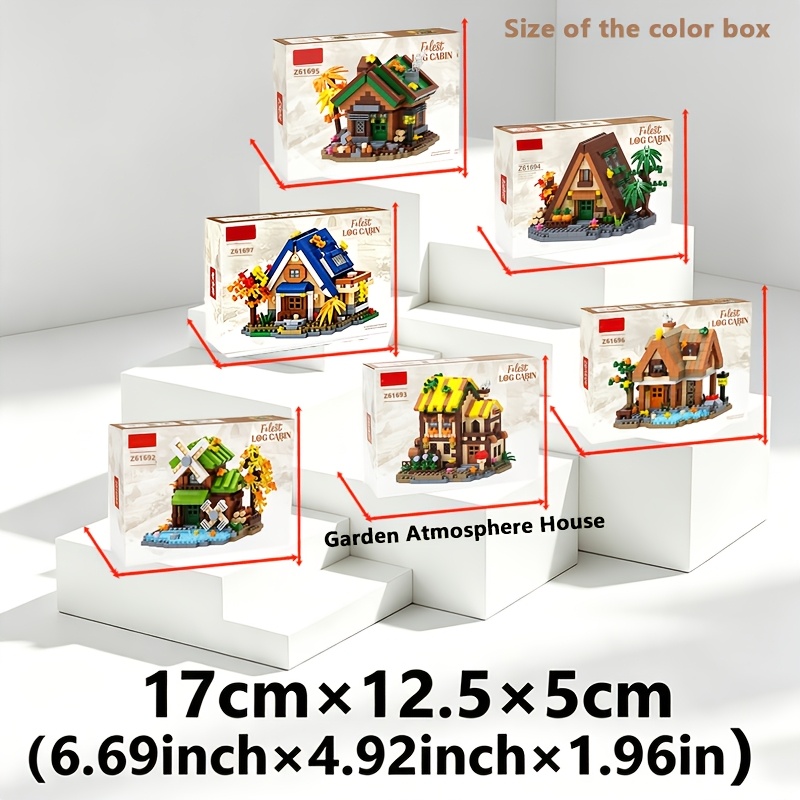 High-quality Multi-style Building Block Stacking Set