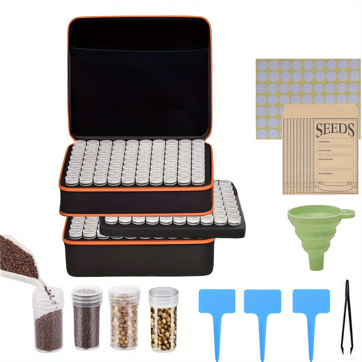 organizer set saatgutbehlter tragbare saatgutbox kunststoff - Temu Austria