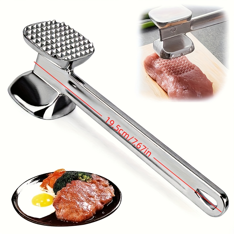 1pc stainless steel meat stuffing hammer double sided heavy - Temu