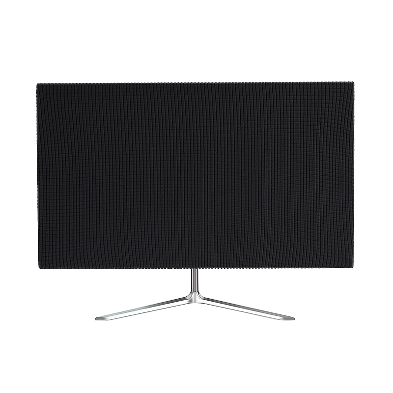 TEMU 1pc Of Dust Cover For Desktop Computer Monitors, A Easy Solid Color Screen Protector Designed To Shield Desktop Monitors , Suitable For 24 To 30