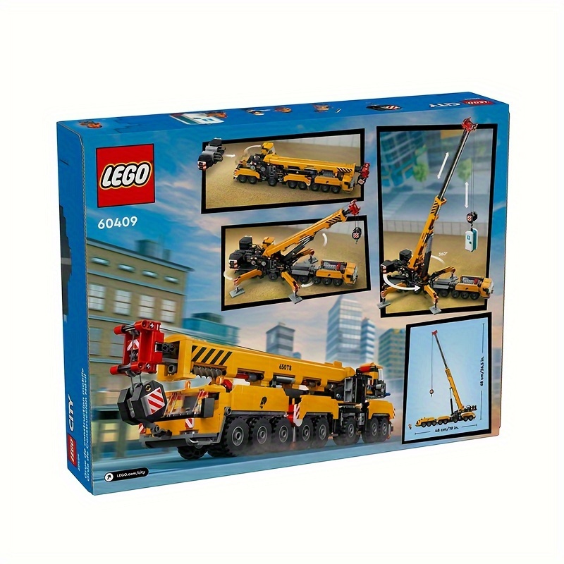European Version of LEGO 60409 Yellow Mobile Construction Crane