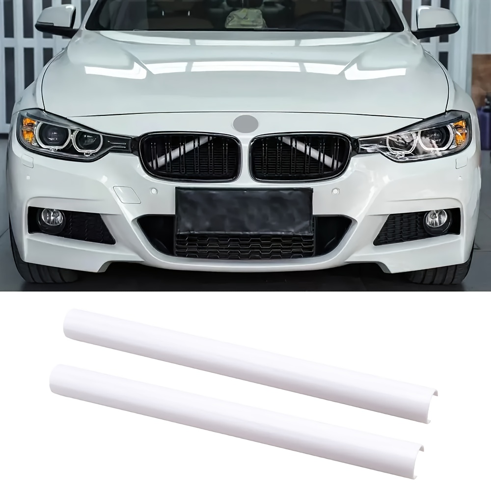 TEMU 2pcs For Car Front Grille Trim Strips Compatible For F30 F31 F32 F33 F34 F36 F20 F21 F22 F23 G29, Direct Replacement Plastic Grille Bars With