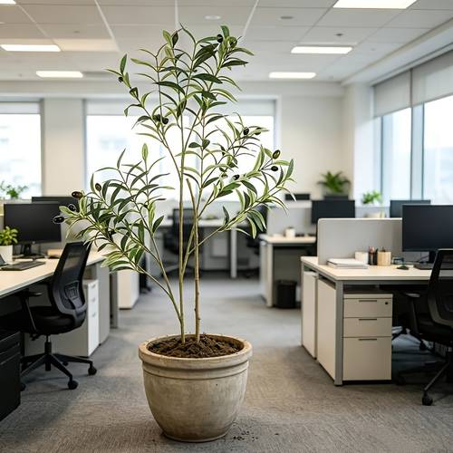 Artificial Olive Tree with Realistic And Natural Trunk, Touch Realistic, Home Outdoor/Indoor Decor for Christmas, Thanksgiving, S Day, Valentine S Day, Graduation Season, Anniversary Decoration | Display