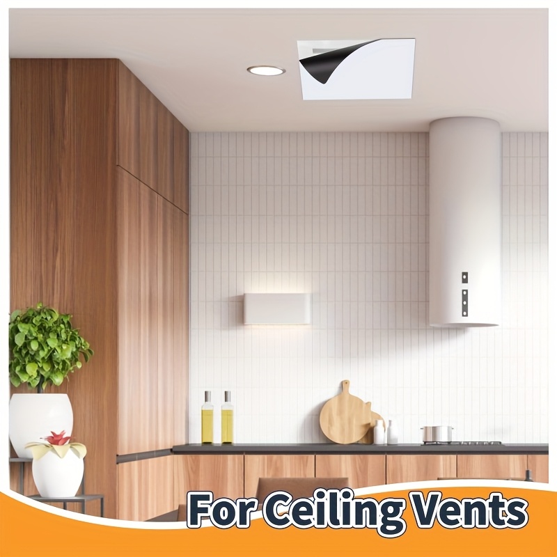 12&*; x 12&*; Square Magnetic Vent Cover Extra Strong Magnetic Vent Cover  Register Vent Cover Vent Blocker Air Vent Covers for Home Ceiling, Wall,