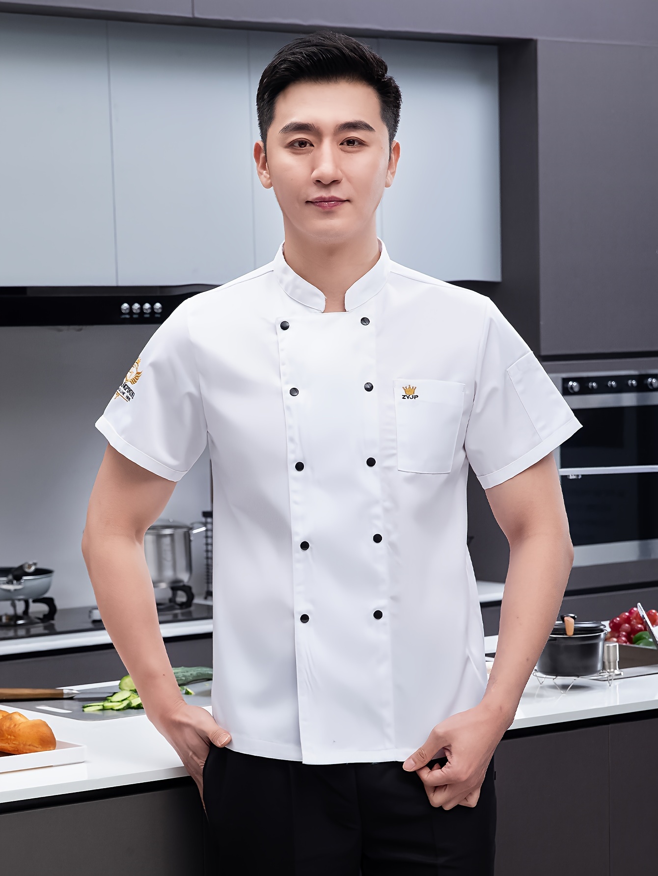 Chef Profesional Vestimenta De Un Cocinero Cocinero Uniforme Del