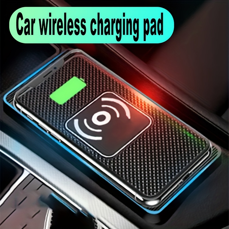 car wireless charger stand cell phone pad silicone anti slip