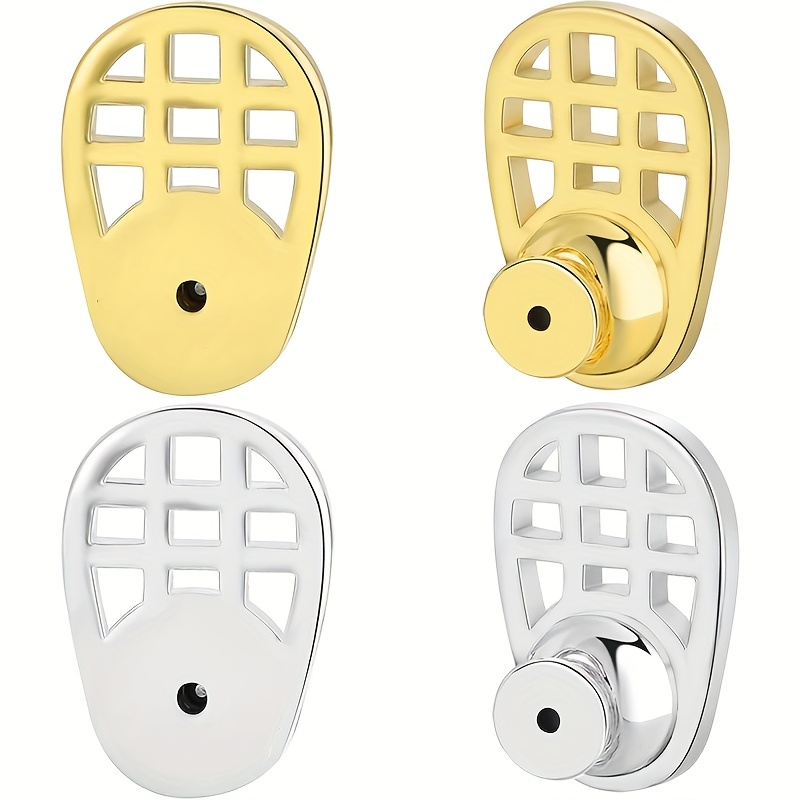 E-shop 2 Stk./4 Stk. 2025 Neue Ohrstecker-Rückseiten für hängende Ohren, robuste Racket-Form Ohrstecker-Lifter-Rückseiten für schwere Ohrringe,