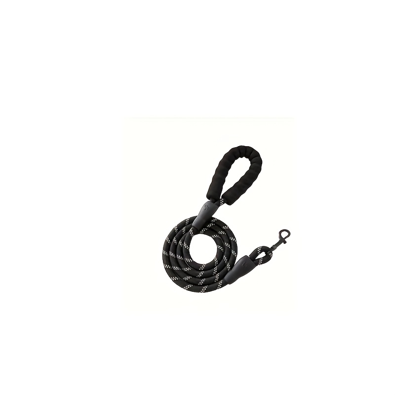 Reflective Nylon Dog Leash For Small To Medium Dogs, Walking Rope With Comfortable Padded Handle For -free Pet