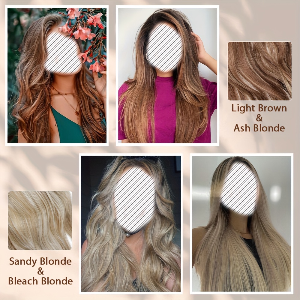 s noilite invisible wire hair extensions adjustable size breathable lace net synthetic straight curly wavy secret headband for women natural look highlighting piece details 9