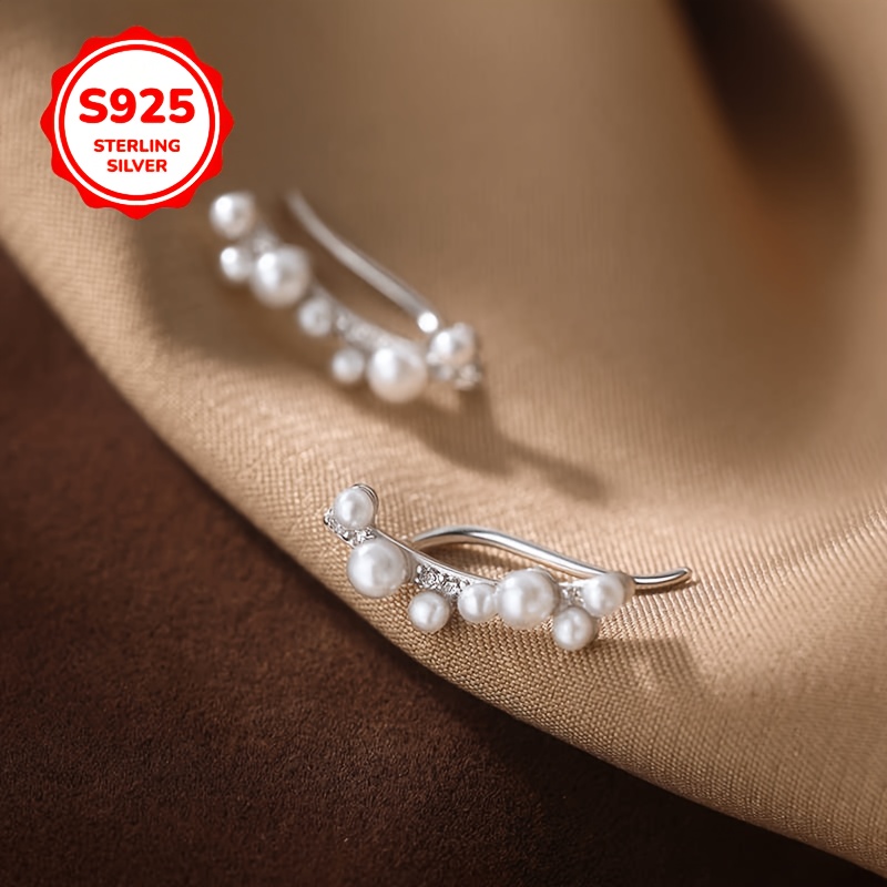 Women's 925 Silver Hypoallergenic Ear Hooks — Valentine's Gift