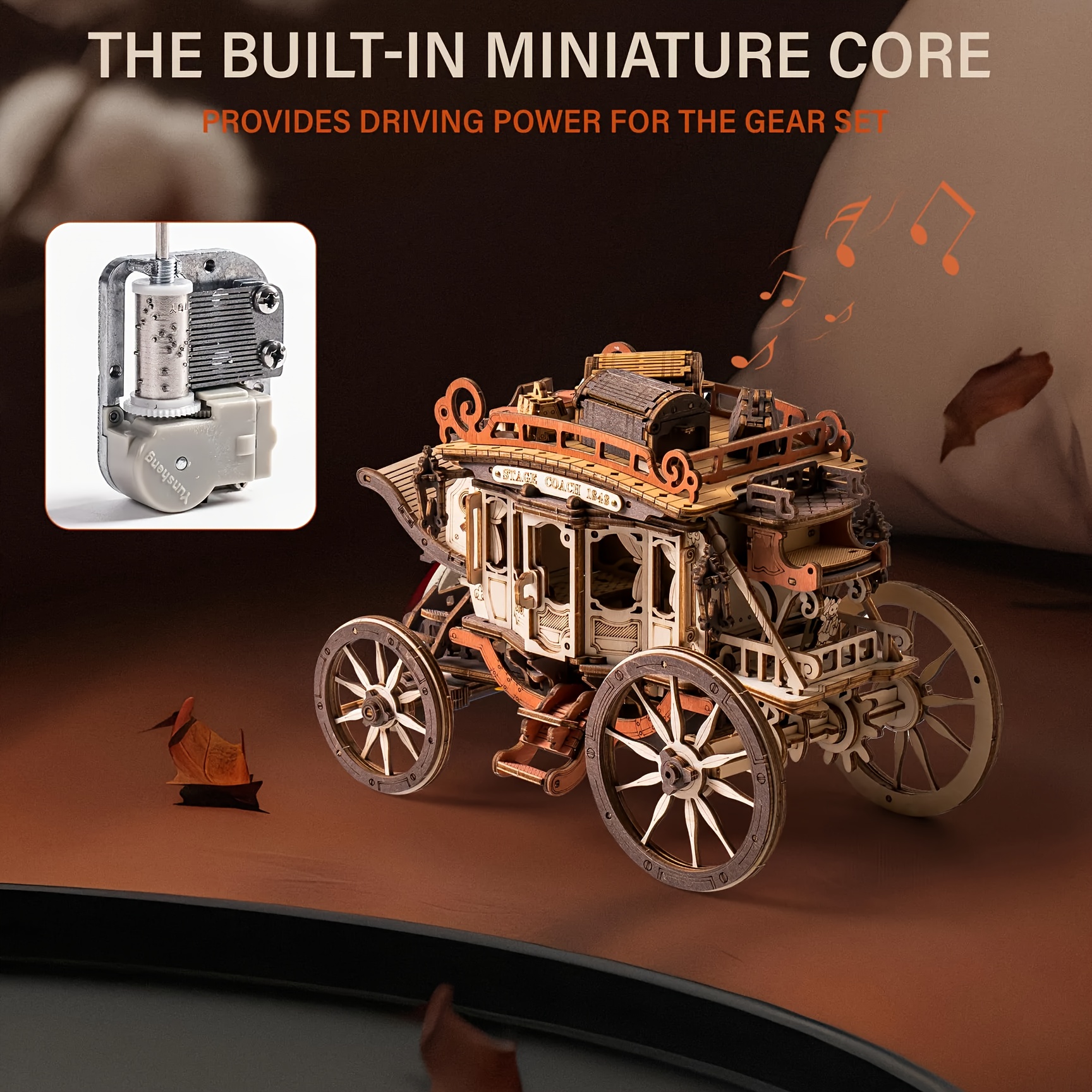 

Wooden Box 3d Mechanical Building Kit