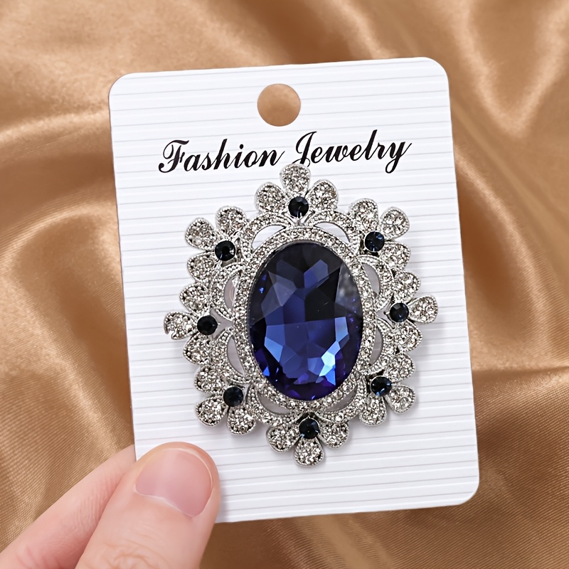 TEMU 1pc Vintage Elegant Style Women's Brooch, Summer Clothing Anti-slip Pin Corsage Decoration