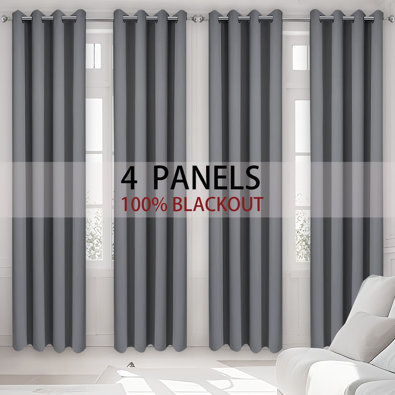 blackout curtains for indoor use ideal for bedroom privacy and sun protection   curtains with weather resistant panels blocking curtains suitable for gazebos   pergolas bedrooms living rooms offices and classrooms