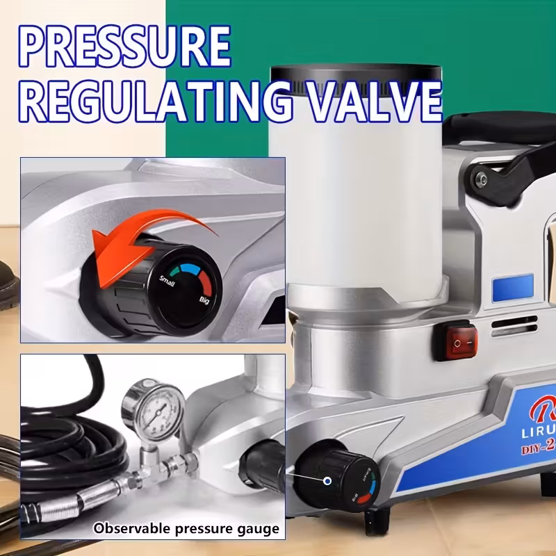 airless spray gun 1200w sprayer with 3 compact structure and high for painting latex paint diy projects Product details 4