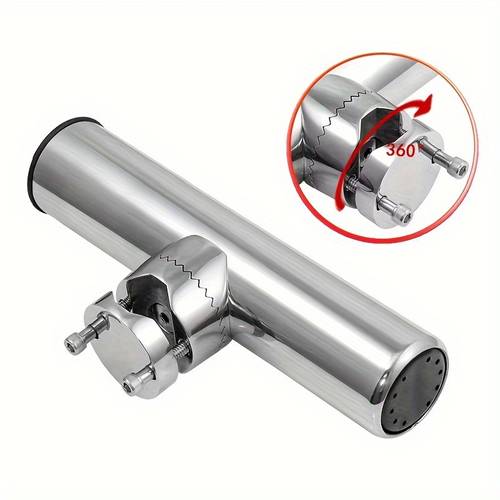 uchwyt na wędki z stali nierdzewnej 316 do łodzi, akcesoria , wspornik na szynę 19-25mm, 3/4 cala-1 cal